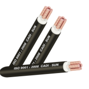 Cáp đồng 5 lõi bọc lớp cách điện XLPE 3x+2 - CXV3x+2
