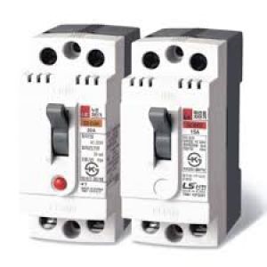 Aptomat ELCB chống dò điện 2pha (1 pha 2 cực) 15A LS| 32GRC|32GRHD|32KGRD